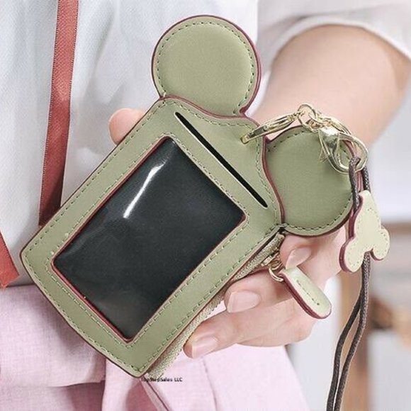 Mickey Mouse Lanyard Credit Card Holder Keychain (choose your color) 1pc - Picture 12 of 14